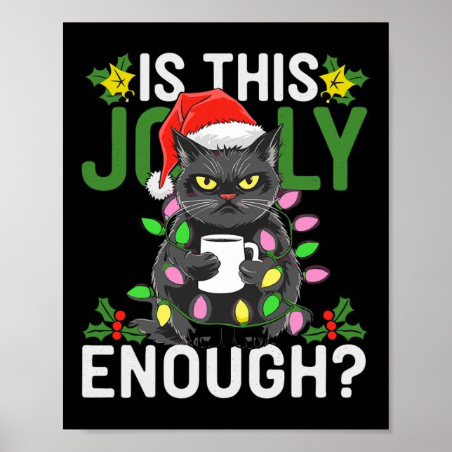 Är det här God jul tre i Black Cat? Poster (Framsidan)