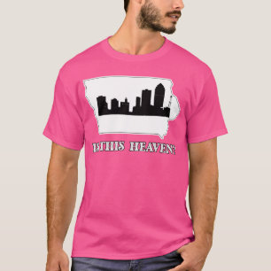 Är det här Heaven Iowa State Karta Funny Citat? T Shirt
