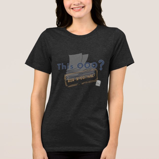 Är det här? ICKE-FÖRHANDLINGSBAR T Shirt (Framsida)