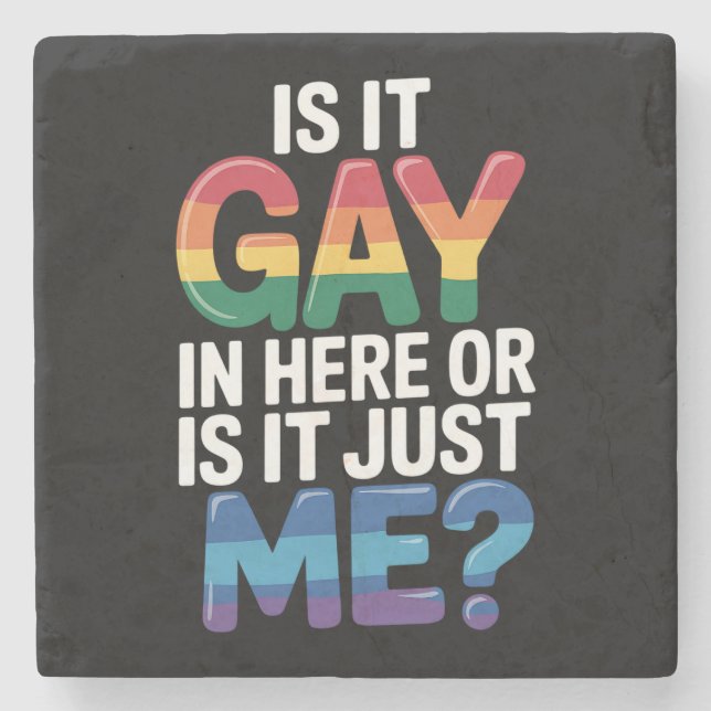 Är det här inne eller är det bara jag som är en fi stenunderlägg (Framsidan)