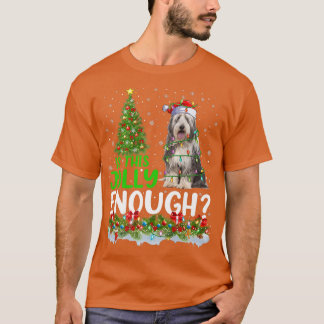 Är det här så bra som jultomten Bearded Collie Hun T Shirt