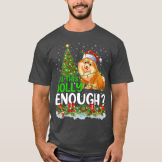 Är det här tillräckligt bra för Pommern Hund Julgr T Shirt