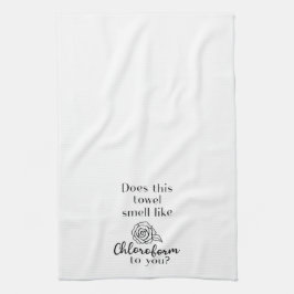 Är det här Towel Smell som Kloroform? Kökshandduk
