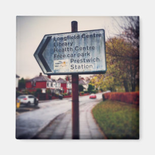Är det här vägen till Prestwich-byn? Magnet