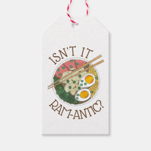Är det inte Ram-Antic (Romantic) Ramen Noodles Kär Presentetikett