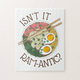 Är det inte Ram-Antic (Romantic) Ramen Noodles Kär Pussel