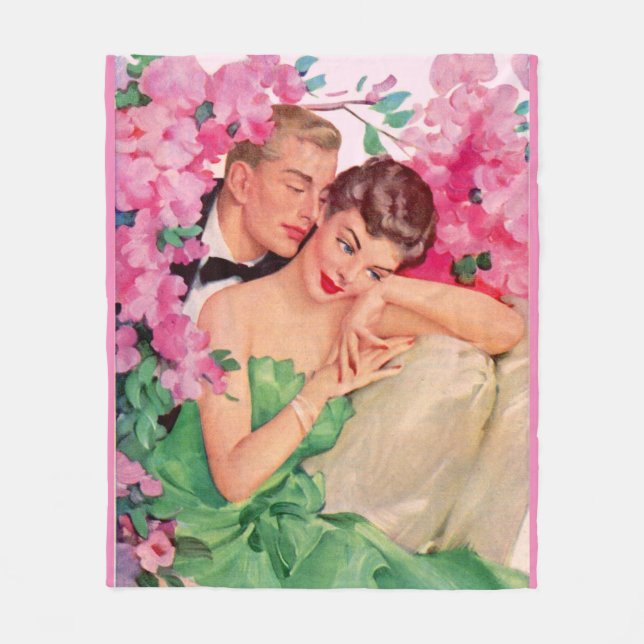 Är det inte romantiskt? fleecefilt (Framsidan)