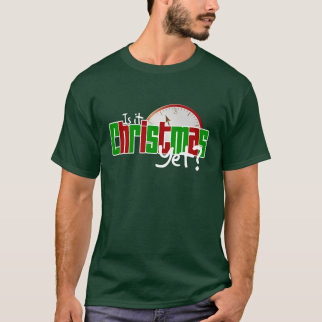Är det jul ännu? tee shirt (Framsida)