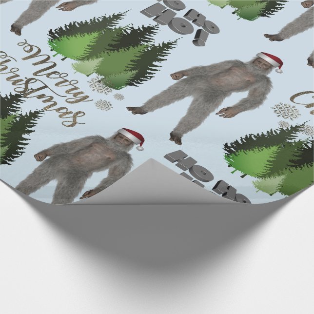 Är det jul Yeti? Presentpapper (Hörn)