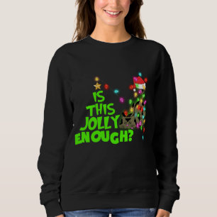 ÄR DET JUST TILLRÄCKLIGT, Meowy Julafton, Julkat T Shirt