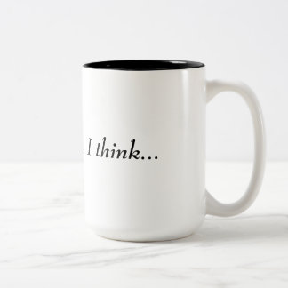 Är det kaffe? Två-Tonad mugg