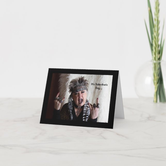 Är det Kärlek i luft eller bacon Valentine Card? Kort (Framsida)