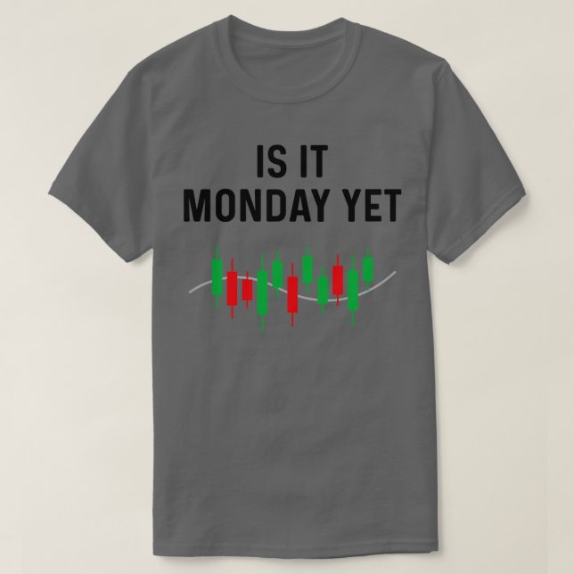 Är det måndag ännu 13? t shirt (Design framsida)