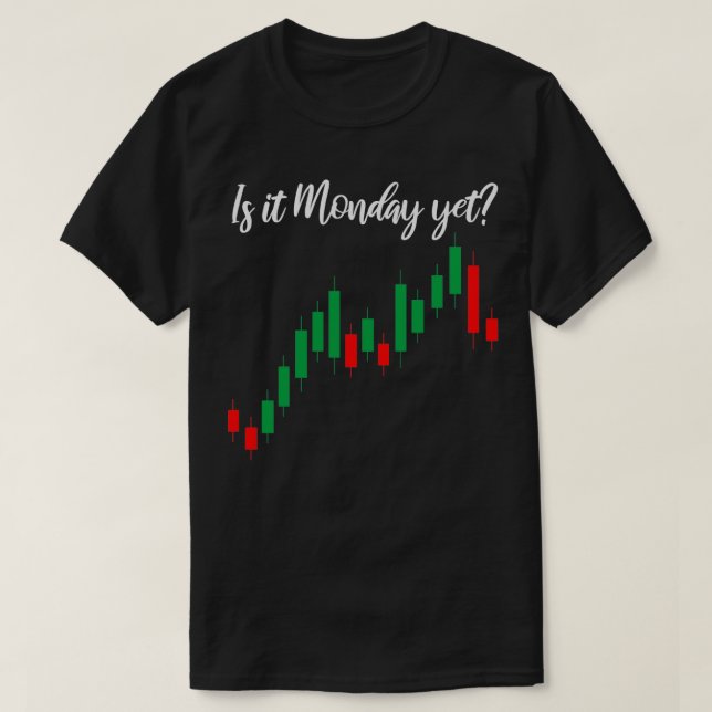 Är det måndag ännu handlaren som säger handel Lagr T Shirt (Design framsida)