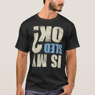 Är det min lilla lilla Retro Sled Gift Snowmobile? T Shirt