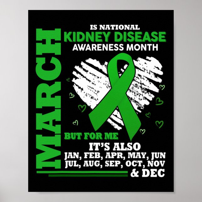 Är det nationella donationsmånaden för medvetenhet poster (Framsidan)