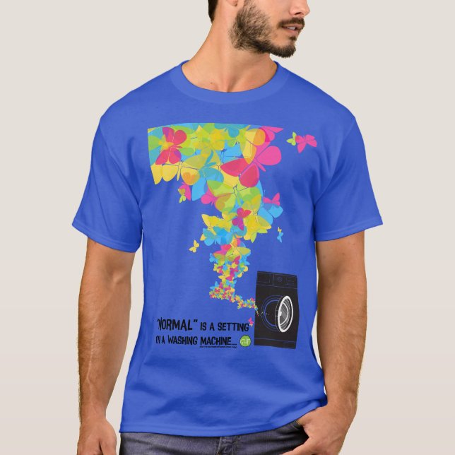 "Är det normala en inställning på en T-shirt (Framsida)