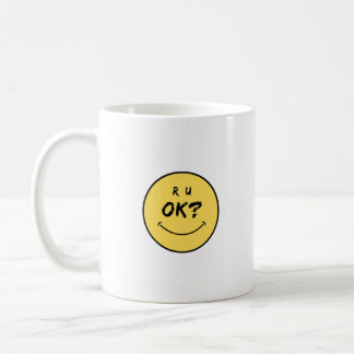 Är det okej? Är du okej? Kaffemugg