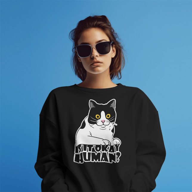 Är det okej, människa? t shirt (Skapare uppladdad)