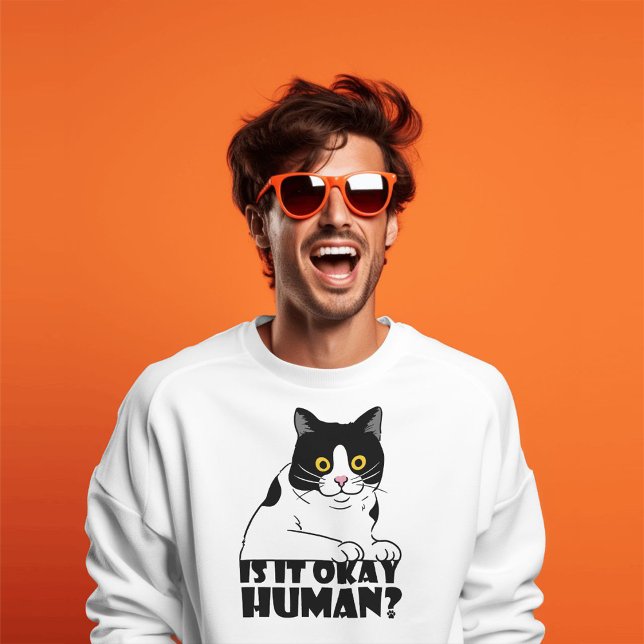 Är det okej, människa? t shirt (Skapare uppladdad)