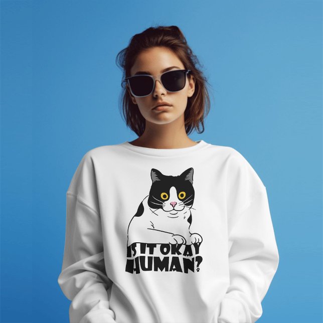 Är det okej, människa? t shirt (Skapare uppladdad)