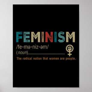 Är det radikala intrycket att kvinnor är människor poster