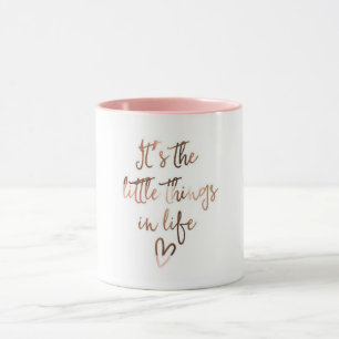 "Är det småsakerna i den liv" kaffemuggen Mugg