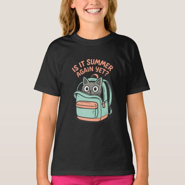 Är det sommaren igen? t shirt (Framsida)