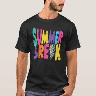 Är det sommaruppehållet än förra dagen för skollär t shirt