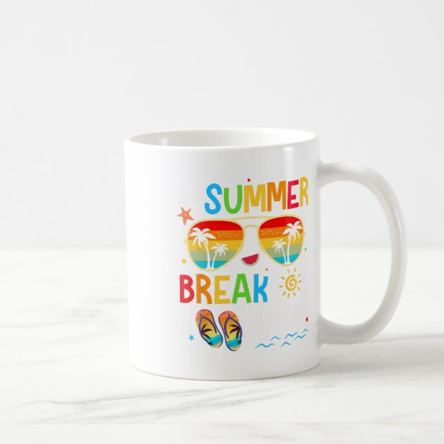Är det sommaruppehållet än i Lycklig förra dagen? Kaffemugg (Höger)