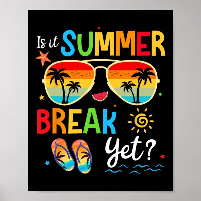 Är det sommaruppehållet än i Lycklig förra dagen? Poster (Framsidan)
