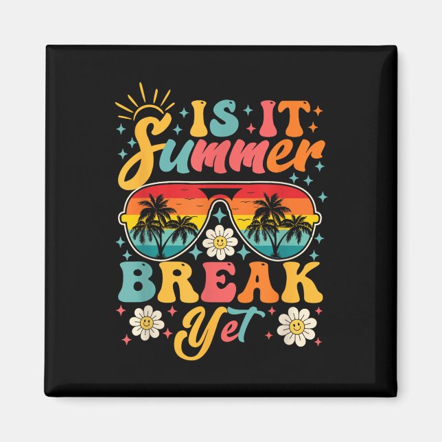 Är det sommaruppehållet än Läraren Student förra d Magnet (Framsidan)