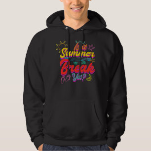 Är det sommaruppehållet ännu lärare vid årsskiftet hoodie