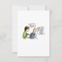 Är det terminal? Funny Cancer Card