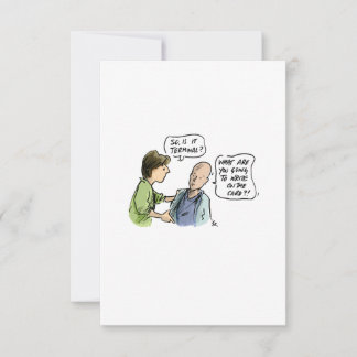 Är det terminal? Funny Cancer Card