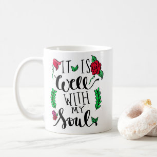 "Är det väl med muggen för min soul" Kaffemugg