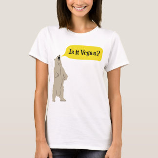 Är det veganen? Hungrig björn T Shirt