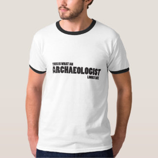 "Är detta en vilken arkeolog ser lik" boll-T Tee Shirt