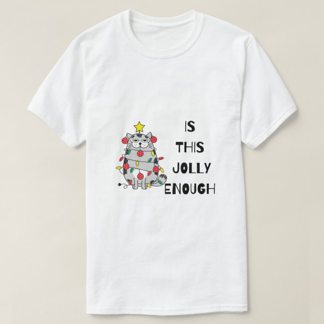 är detta tillräckligt bra t shirt (Design framsida)