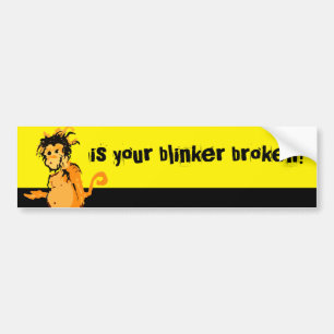 Är din blinker trasig? bildekal