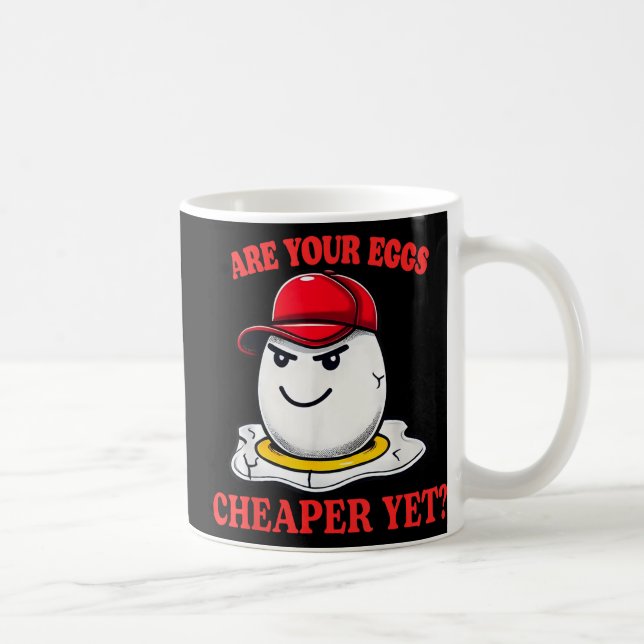 Är dina ägg billigare än en futtig offertpris? kaffemugg (Höger)