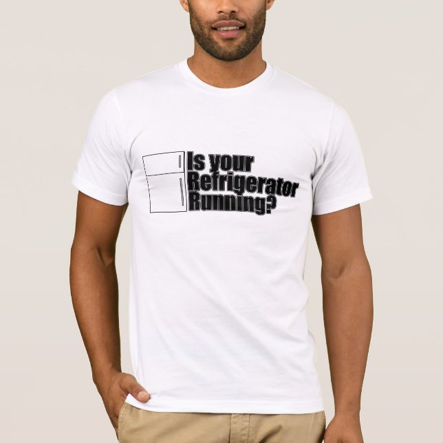 är ditt kylskåpspring tee shirt (Framsida)