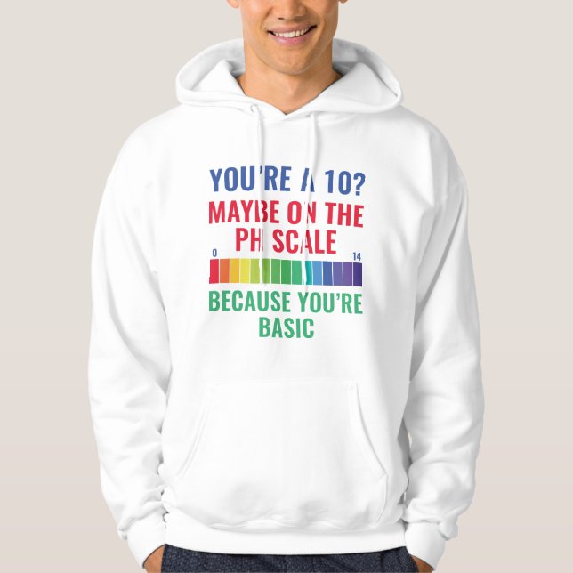 Är du 10? hoodie (Framsida)