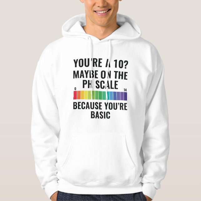 Är du 10? hoodie (Framsida)