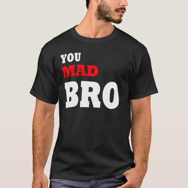 Är du arg broder? t-shirt (Framsida)