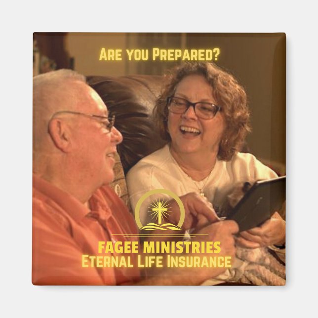 Är du beredd? Försäkringsmagneter för livförsäkrin Magnet (Framsidan)