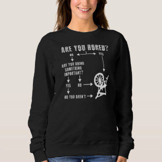 Är du Boot FlowChart Decision Maker Handspinne T Shirt