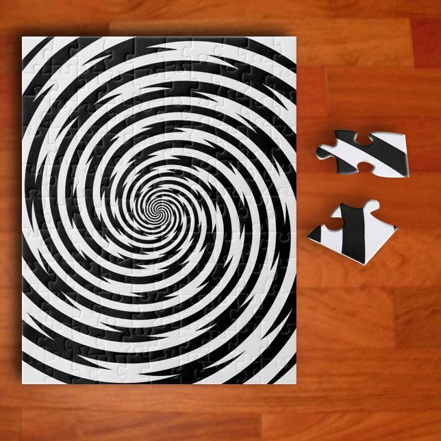 Är du Crazy Hypnosis Jigszle Puzzle? Pussel (Dive into a mind-bending challenge with our jigsaw puzzle.)