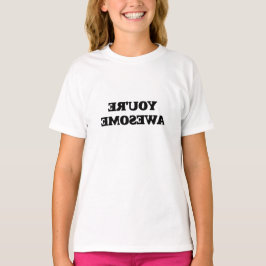 "Är DU DEN ENORMA" reflexionsskjortan T-shirt
