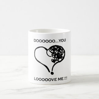 Är du det? Lova mig! Kaffemugg
